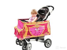 img 1 attached to Princess Carriage Costume Stroller Toddler