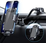 🚗 [upgraded] vanmass car phone mount: double stable support for iphone 13 pro max, samsung galaxy, and heavy duty vehicles logo