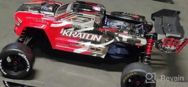 img 1 attached to ARRMA RC Truck 1/8 KRATON 6S V5 4WD BLX Speed Monster Truck With Spektrum Firma RTR, Red, ARA8608V5T1 review by Greg Greiner