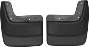 img 4 attached to Husky Liners Mud Guards - Front Mud Guards (Black) - 56341 - Compatible with 2002-2009 Envoy SLE/SLT/XL SLE/XL SLT - 2 Pieces