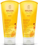 🌼 calendula shampoo and body wash by weleda logo