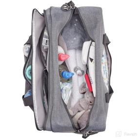 img 2 attached to 👜 Babymoov Traveler Carry-On Bag: Multi-Functional, Lightweight, XL Size with 11 Pockets and 6 Accessories for Organized Storage (Ideal for Moms & Dads)