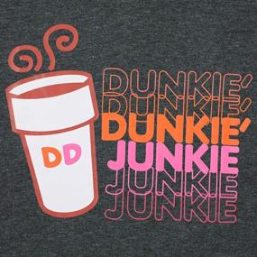 img 3 attached to Женская футболка Dunkin' Donuts Coffee - футболка с забавным принтом в виде букв, летняя футболка с рисунком