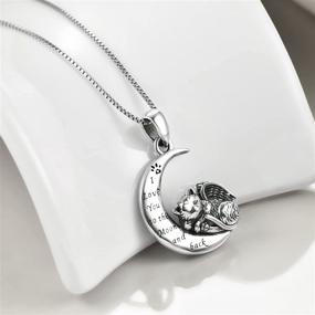 img 2 attached to 💎 Sterling Silver WINNICACA Urn Necklaces for Ashes - Cremation Jewelry Pendant Necklace with Funnel Filler Kit, Perfect for Human Ashes Urns