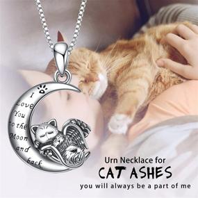 img 3 attached to 💎 Sterling Silver WINNICACA Urn Necklaces for Ashes - Cremation Jewelry Pendant Necklace with Funnel Filler Kit, Perfect for Human Ashes Urns