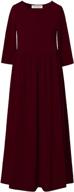 👗 perfashion pleated cotton girls' dresses with pocketed casual style логотип