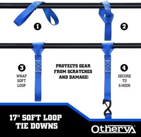 img 1 attached to Otherya Down Strap Ratchet Straps