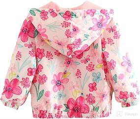 img 3 attached to 🧥 Mud Kingdom Kids' Adorable Hooded Jacket with Cartoon Animal Pattern and Easy Zipper Closure - Outerwear for Girls and Boys