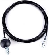 толстый 5-миллиметровый стальной трос сменный кабель для тренажерного зала - aikesiway фитнес-кабель с усиленными креплениями для тросового шкива логотип