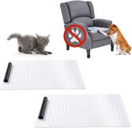 🐾 ecoconut pet shock mat - scat shock mats for dogs and cats - shock training pad for training pets - keep pets off furniture - indoor pet training repellent mat with led - 3 training modes logo