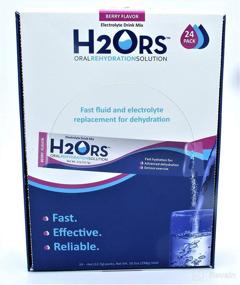 img 3 attached to 🍓 H2ORS Electrolyte Drink Powder: Berry Flavor (24 Pack)