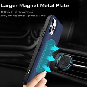 img 2 attached to ESTPEAK Compatible Magnetic Protection Case Blue Car Electronics & Accessories