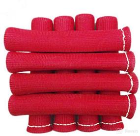 img 1 attached to WFLNHB 8 Pcs 1200° Spark Plug Wire Boots Heat Shield Protector Sleeve Red Replacement For SBC BBC