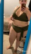 img 1 attached to Flaunt Your Curves With Sovoyontee'S Tummy-Control Plus Size Swimsuit review by Robin Joseph