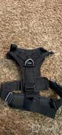 img 1 attached to Elite-Black Mobility Vest With Handle And Chest Protector For Large Dogs - ICEFANG Tactical Dog Harness With Padded Y Front, 5-Point Adjustable, And No-Pull Leash Attachment (Pack Of 1) review by Rachel Harris