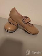 img 1 attached to Capezio Girls 3800 Mary Jane Tap Shoe in Caramel - Size 11.5 M Toddlers review by Andrea Lee
