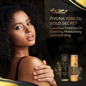 img 1 attached to Fivona Luxury Yoni Oil Gold Secret: Natural Essential Oils For Soothing Feminine Care - Moisturizing Herbal Blend For Odor Control, Detox & PH Balance