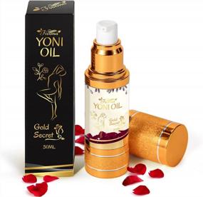 img 4 attached to Fivona Luxury Yoni Oil Gold Secret: Natural Essential Oils For Soothing Feminine Care - Moisturizing Herbal Blend For Odor Control, Detox & PH Balance