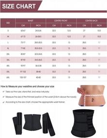 img 3 attached to MASS21 S-6X Latex Waist Trainer For Women Long Torso Plus Size Corset Waist Cincher For Lower Belly Fat