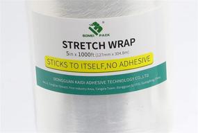 img 3 attached to 📦 Packaging and Shipping Supplies: Industrial Wrap - Durable, Self-Adhering Packaging & Stretch Wrap Supplies