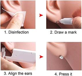 img 3 attached to Hygienic and Convenient CHUANCI Disposable Sterile Piercing Cartilage: A Safe and Easy Stylish Statement