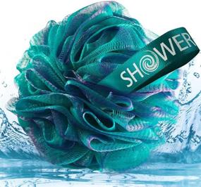 img 1 attached to Loofah Bath Sponge Swirl Deep Set XL 75G Shower Bouquet
