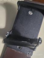 img 1 attached to Genuine Leather Ratchet Adjustable Automatic Men's Accessories in Belts review by Marcus Hussain