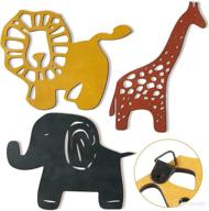 nursery neutral woodlands elephant decorations logo