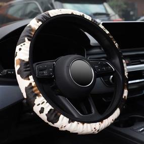 img 4 attached to Labbyway Universal Steering Breathable Anti Slip Interior Accessories