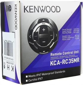 img 2 attached to Kenwood KCA-RC35MR Remote Control: Compatible with KMR700U/550U/350U Models