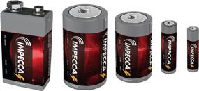 img 2 attached to Long-Lasting Power: Impecca D Alkaline Batteries LR20, Size D, 1.5V - 2 Pack