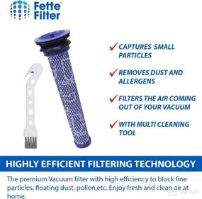 img 2 attached to 🔍 Fette Filter - Pre-Filters for Dyson Vacuum Filter V6, V7, V8, DC58, DC59 - Comparable to Part # 965661-01 (Pack of 4)