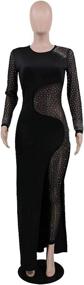 img 1 attached to Aro Lora Rhinestone Jumpsuit XX Large Women's Clothing : Jumpsuits, Rompers & Overalls