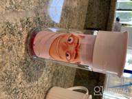 img 1 attached to Customizable 9Oz Pink Insulated Sippy Cup - Munchkin Miracle 360 + Stickers! review by Amanda Hall