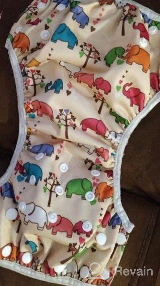 img 1 attached to Reusable Swim Diaper For Infants & Toddlers 0-3 Years | Storeofbaby Stylish Swimwear review by Matt Minette