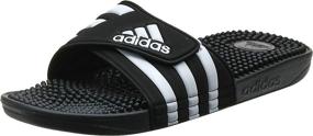 img 4 attached to Adidas Adissage White Black 11