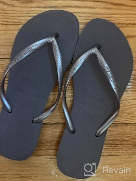 img 1 attached to Havaianas Slim Little Birds Women's Flip Flop Sandal review by Lucas Rowe