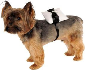 img 2 attached to Rubie's Ring Bearer Pillow 🐶 Pet Costume for Weddings and Special Occasions