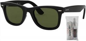 img 3 attached to Ray Ban RB4340 WAYFARER Polarized Sunglasses