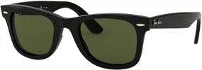 img 4 attached to Ray Ban RB4340 WAYFARER Polarized Sunglasses