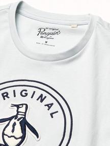 img 2 attached to Men'S Short Sleeve Tee With Original Penguin Circle Logo - Shop Now!