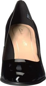 img 3 attached to Clarks Kaylin Cara Praline Patent Women's Shoes via Athletic