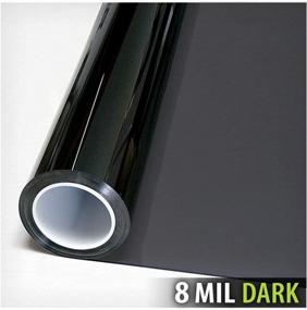 img 2 attached to Enhance Your Security & Privacy With BDF S8MB20 Black 20 Window Film - 8 Mil Thickness, 24In X 24Ft Size