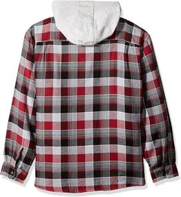 img 2 attached to 👕 Wrangler Authentics Sleeve Quilted Flannel Shirts for Men: Stylish and Cozy Clothing