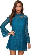 👗 shein womens crochet pom pom sleeve dresses: stunning women's clothing logo