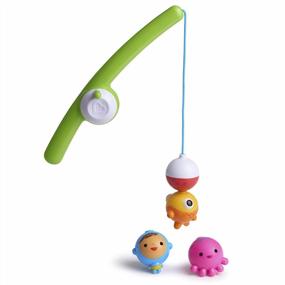 img 3 attached to Organize Your Child'S Bath Time - Munchkin Bath Toy Scoop With Fun Gone Fishin' Bath Toy Set