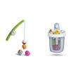 organize your child's bath time - munchkin bath toy scoop with fun gone fishin' bath toy set logo