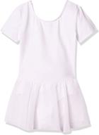 🏻 amazon essentials girls' short sleeve leotard: activewear for little ones логотип