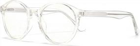 img 4 attached to SUNGAIT Spring Hinge Anti Blue Ray Glasses для защиты от деформации цифрового экрана