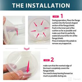 img 2 attached to 🩸 Begical 1pc 15mm Stride Flange Cushion: Compatible with Spectra 24mm Shields/Flanges, Reduce 24mm to 15mm, Easy Flange Replacement